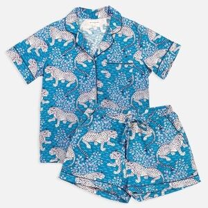 Printfresh Bagheera Indigo Short Set